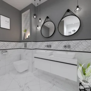Баня Classic Carrara 30x60 - Anka Seramik