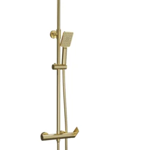 Душ колона Nite Brushed Gold - Aquagrif
