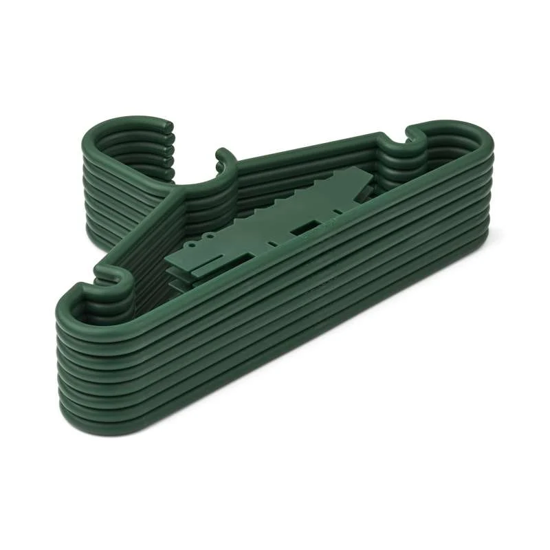 Liewood Falton Bøjler - 8-pak - Crocodile/Garden Green