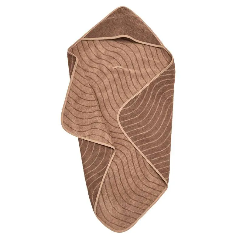 Бързо-Съхнещ Микровлакно Leander Hoodie - Woodland - Organic - Clay