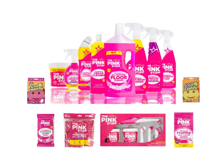 Комплект за перфектно почистване Pink Stuff