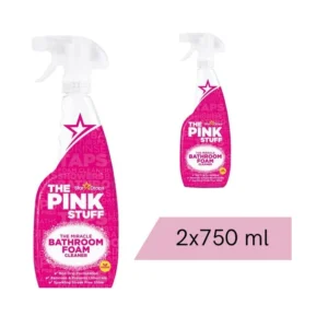 Stardrops Pink Stuff - Пяна за баня - Почистващо средство за баня - 2 опаковки