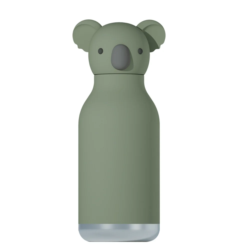 Asobu Термобутилка със сламка Bestie - Коала 460 ml