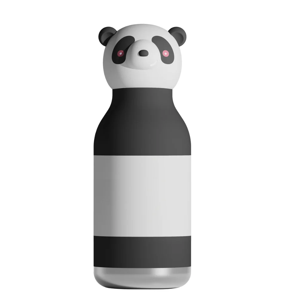 Asobu Термобутилка със сламка Bestie - Panda 460 ml