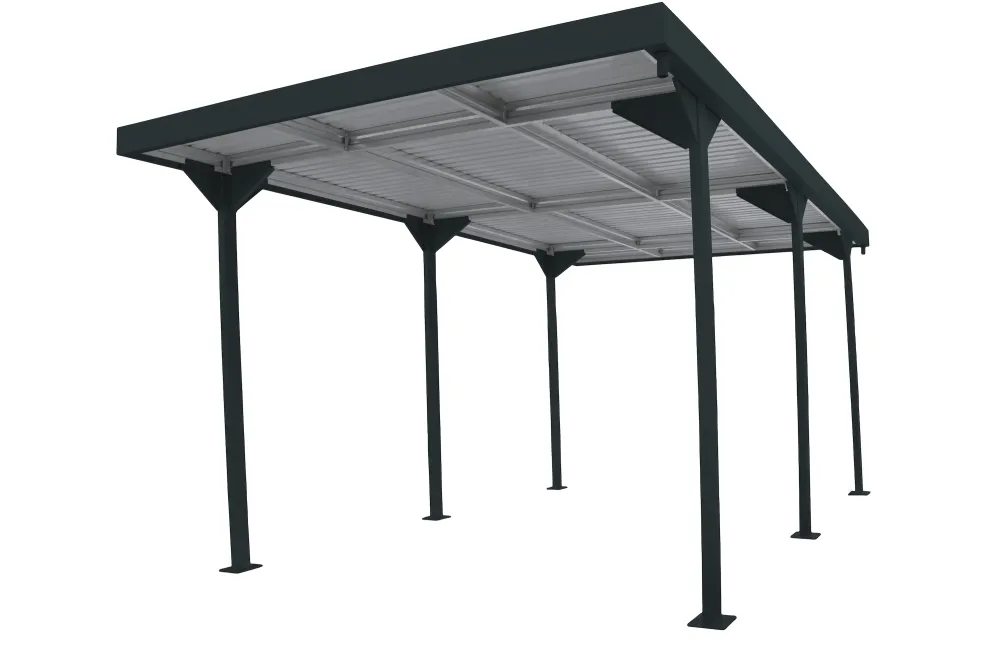 Duramax Palladium Car Shelter 2.86 x 5.43 m - Антрацит
