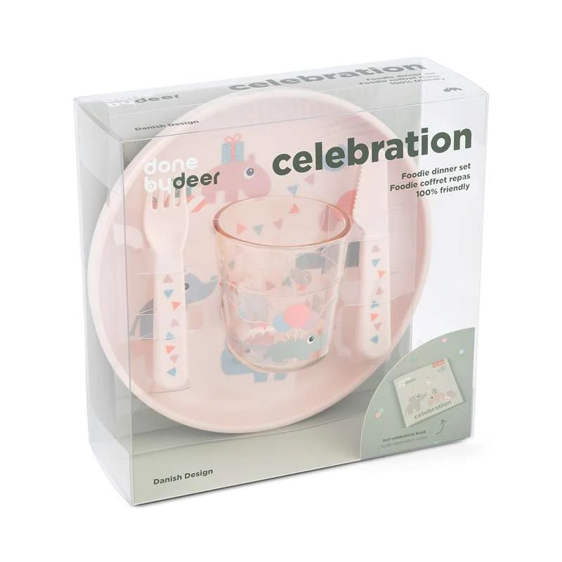 Done Deer Foodie Cutlery Set - Celebration - Powder Ages 16+