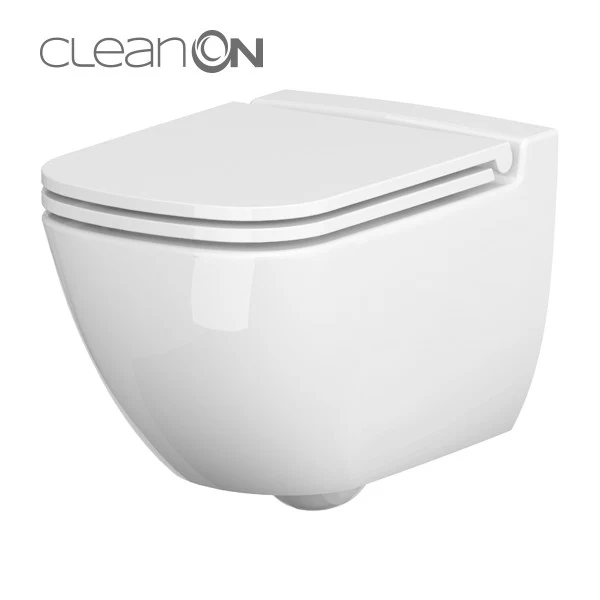 Тоалетна без ръб Caspia Clean ON Cersanit