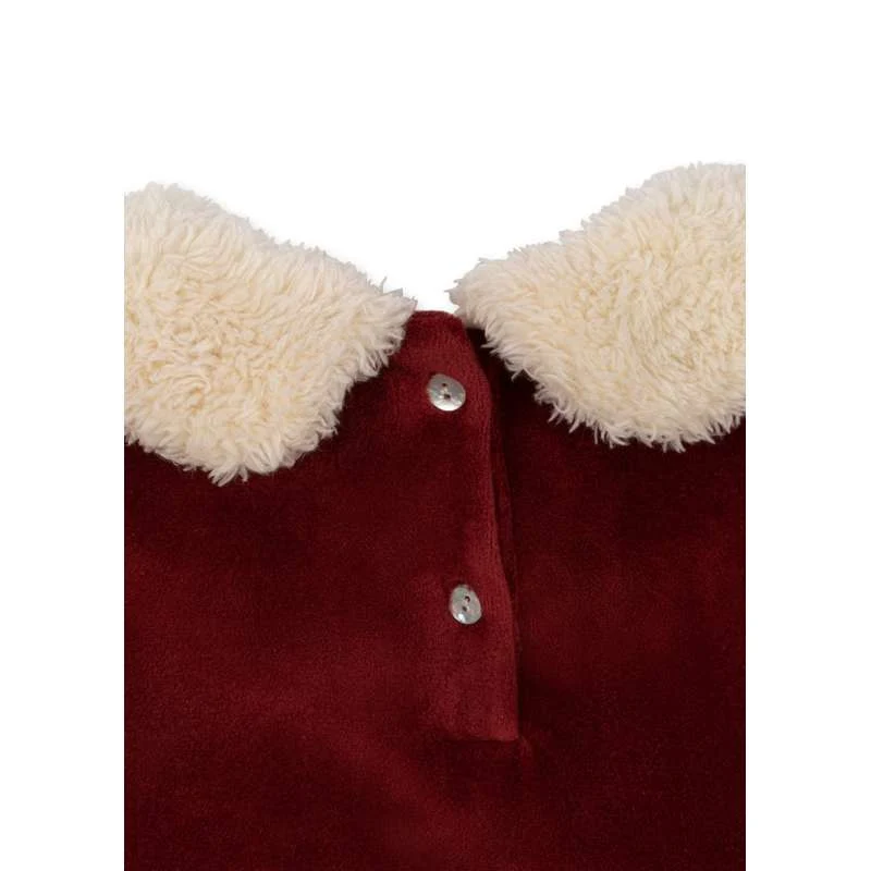 Konges Sløjd Christmas dress - GRS - Red Dahlia