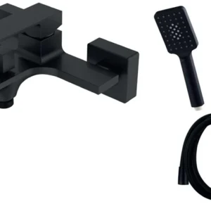 Смесител за вана/душ Bold Matt Black - Aquagrif