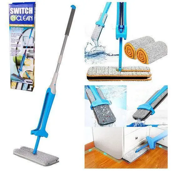Двулицев мултифункционален моп SWITCH N CLEAN