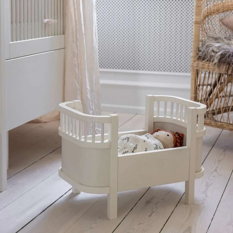 Sebra Doll Bed - Classic White