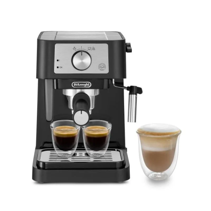 Кафемашина DeLonghi EC260.BK за мляно кафе и Филтъp з ĸфe дoзи – Е.Ѕ.Е cиcтeм