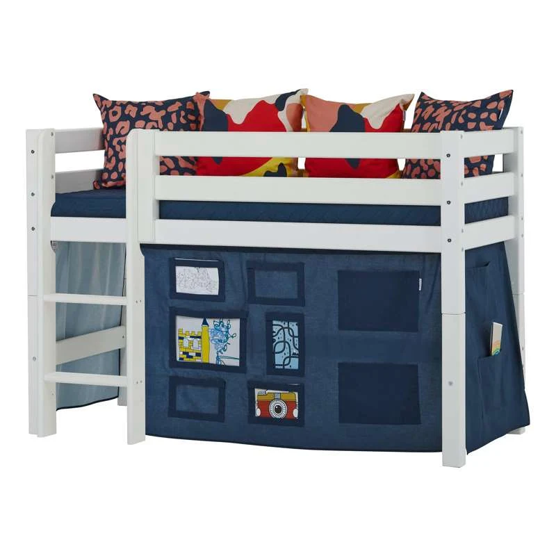 Hoppekids Curtain Bed - CREATOR - Multiple Sizes - Orion Cobalt