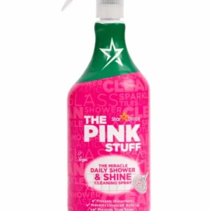 Pink Stuff Чудодейният ежедневен спрей за почистване на душ и блясък 850ml - лимитирано издание