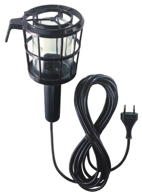 ЛАМПА С PVC РЕШЕТКА 60W 5М КАБЕЛ