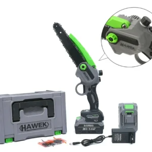 Резачка акумулаторна 20см с омасляване на веригата , 36v , с 2 вериги HAWEK , HW-3003