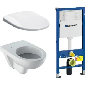 GEBERIT DUOFIX DELTA 21 с тоалетна Geberit Selnova