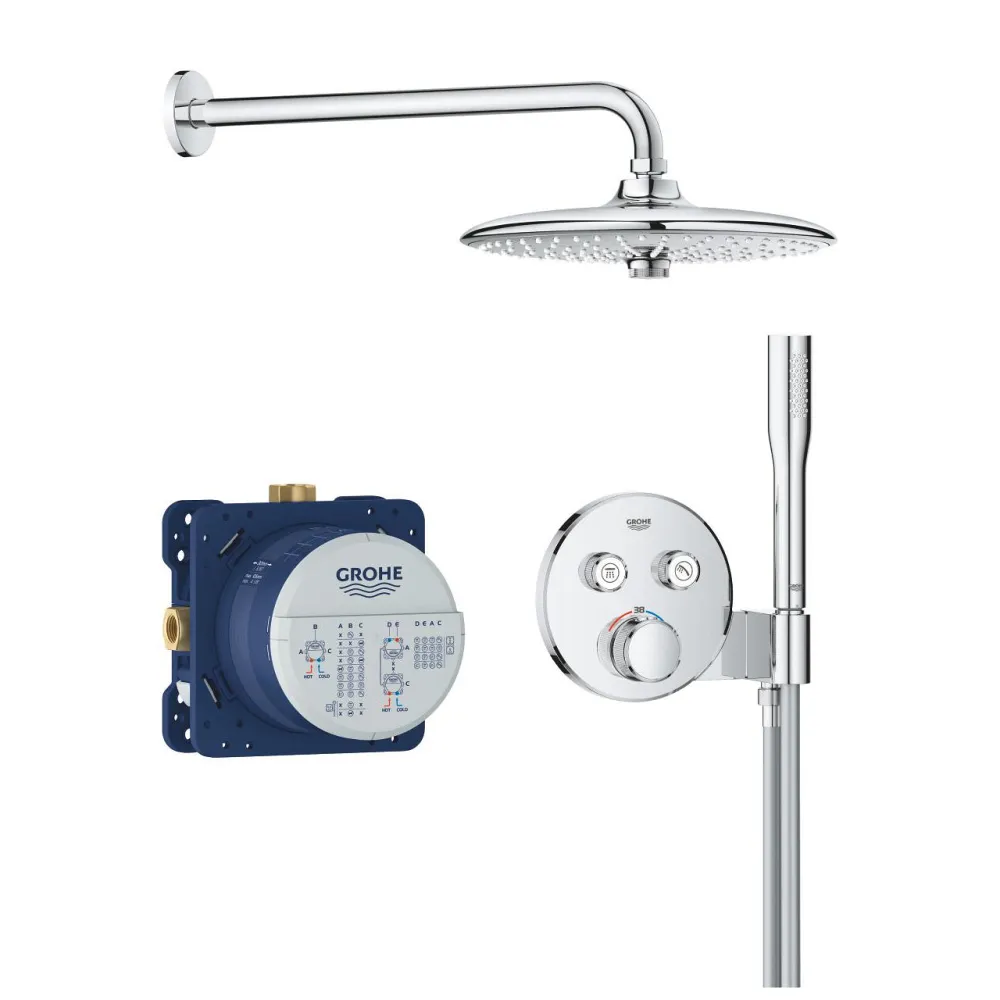 Вграден комплект Grohe SmartControl Euphoria 260