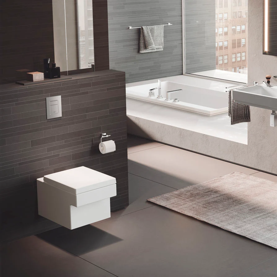 Rimless конзолна тоалетна Cube Ceramic - Grohe