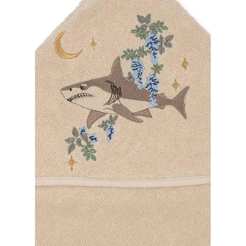 Konges Sløjd Terry Hand towel Embroidery - GOTS - Summer Sand