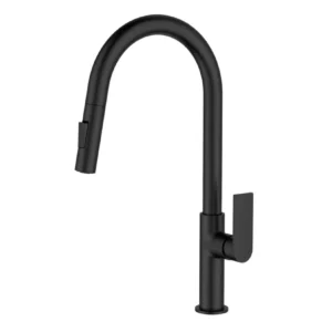Кухненски смесител Alpha Matt Black - Aquagrif
