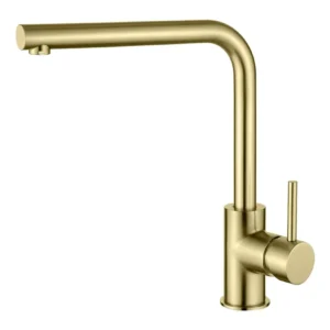 Кухненски смесител Colors Brushed Gold - Aquagrif