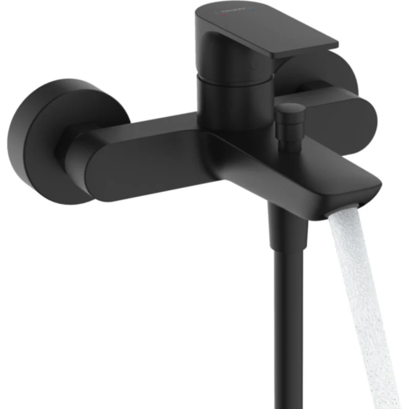 Hansgrohe Rebris S Matt Black смесител за вана и душ
