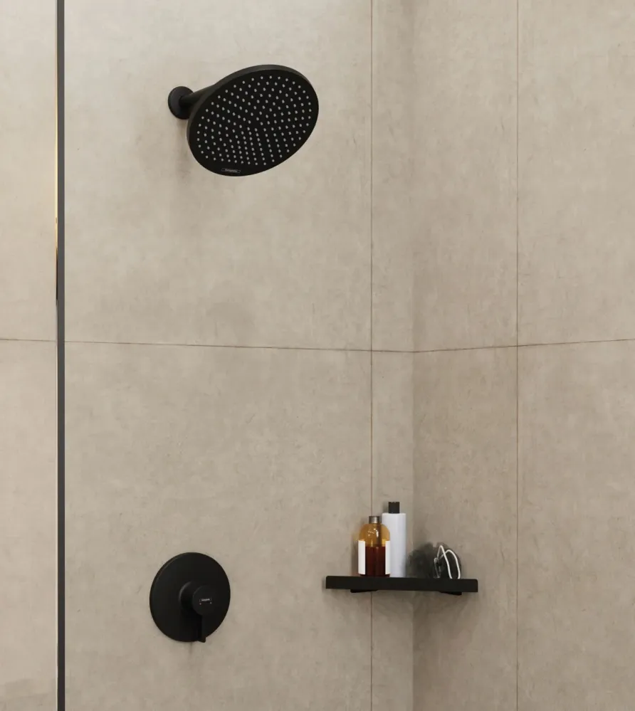Hansgrohe Vernis Blend Black Matt вграден комплект - черен мат