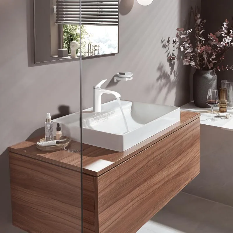 Hansgrohe Vivenis 110 за мивка - бял мат