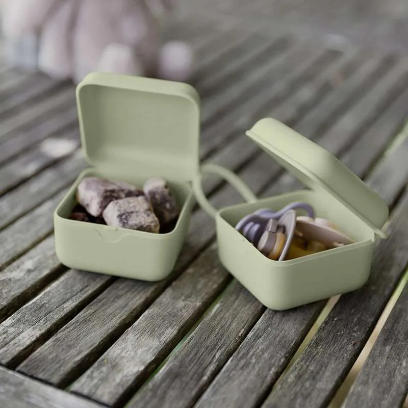 BIBS Accessories Pacifier Box - Sutteboks m. Plads til 3 Sutter - Cloud
