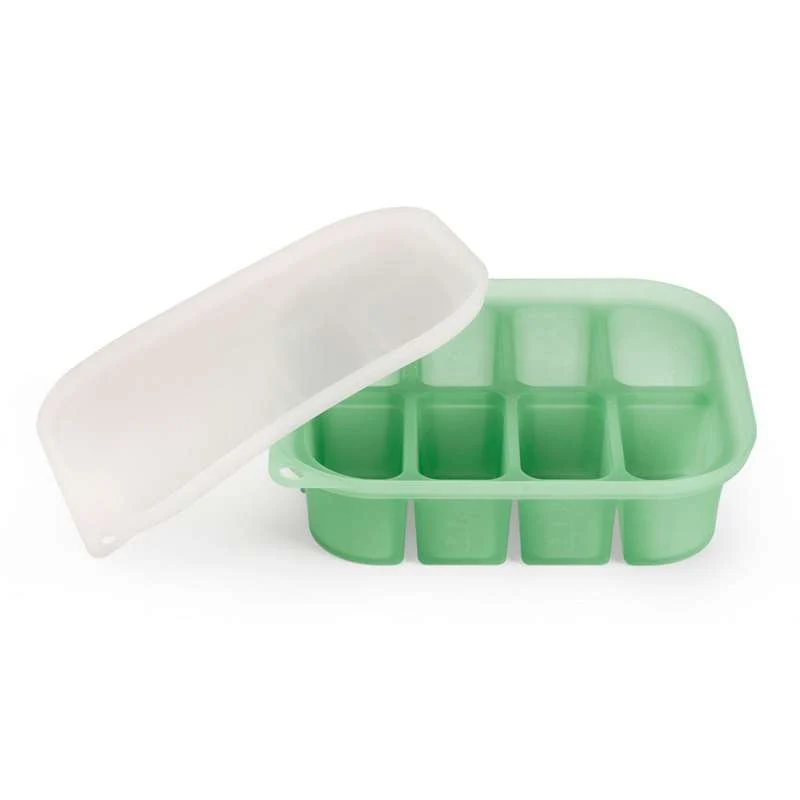 Haakaa Easy-Freeze Tray - 8 Compartments - Pea Green