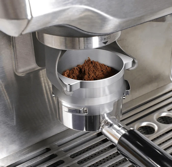54mm Breville Sage Barista Express Espresso Dosing Funnel Stainless Steel Tuneup
