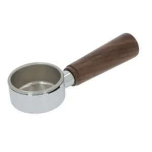 Elektra Microcasa Leva Bottomless Naked Portafilter Wooden Handle - 49mm