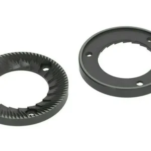 Fiorenzato Mc F6 Grinding Burrs pair 82.5x49x9.5 Rh 001.002.030, 400000004