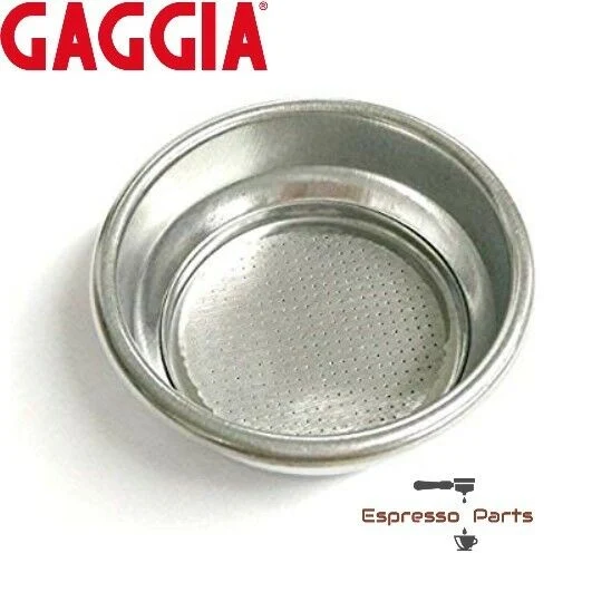 Gaggia Double Cup Filter Basket Classic, New Baby, Saeco Nina - NF08/005