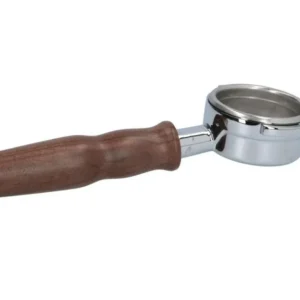 La Marzocco Bottomless Portafilter Inclined Walnut Wood Handle 21g Basket