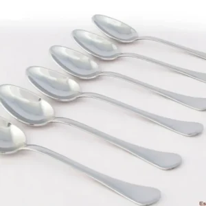 MOTTA Stainless Steel Espresso / Coffee Spoons Set 6 - Made Italy