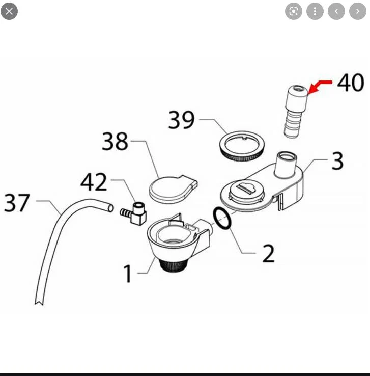 Saeco V3 Black Cappuccinatore Assembly Moltio Intuita Intelia Naviglio 421944023801 SET