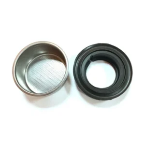 Saeco 2 - Cup Filter Basket & Gasket Filter Holder Set Portafilter Magic