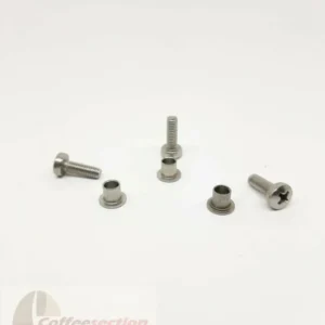 Saeco Parts Sin006 Pressurized Portafilter Set 3x ssrew and 3x Spacer 11022223