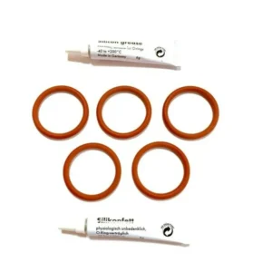 Saeco Set: Maintenance Kit 5 x O-rings & 2 x Silicon Grease Brew Group