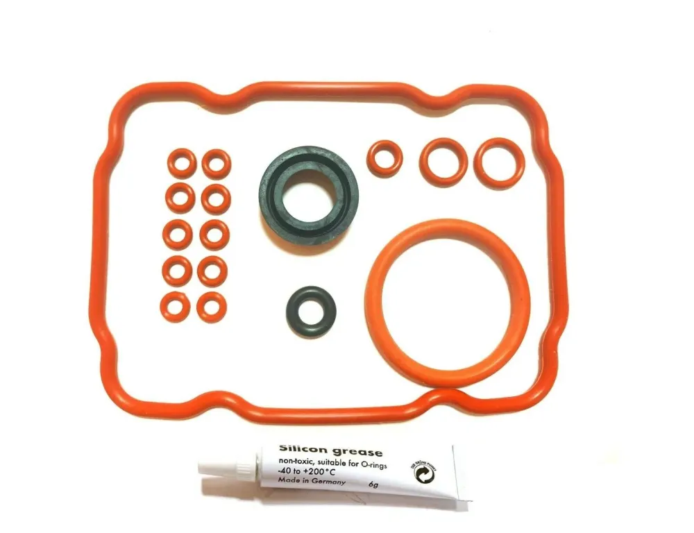 Saeco Vienna, Spidem Trevi, Chiara, Villa Repair Kit Silicon - 18 piece set
