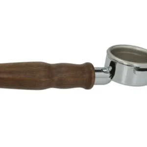 La Spaziale Wooden Bottomless Portafilter Filterholder Espresso 53mm 21g basket