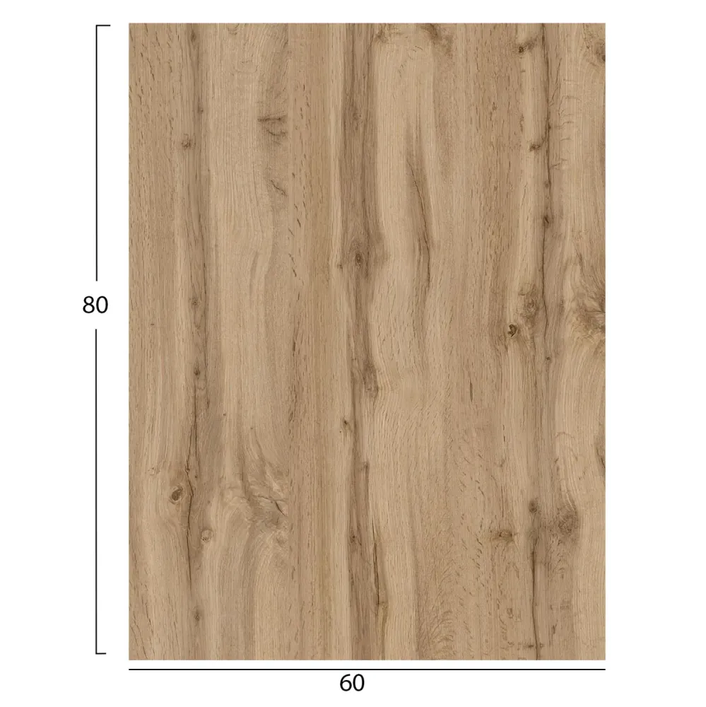 Hpl плот за маса правоъгълен сонама дъб 60x80см.