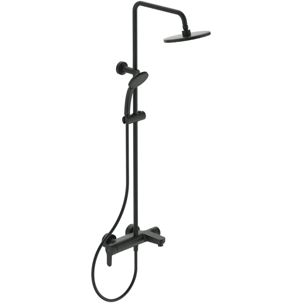 Душ система с чучур Cerafine O Silk Black - Ideal Standard