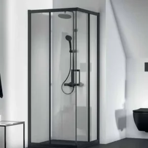 Душ кабина Connect 2 Silk Black 80x100 см. - Ideal Standard