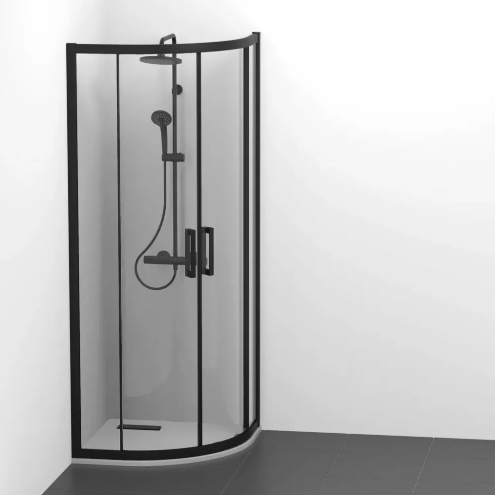 Душ кабина Connect 2 Silk Black 80x80 см. - Ideal Standard