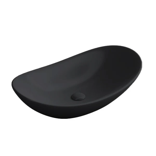 Купа Sanctum Matte Black 51х36 см.