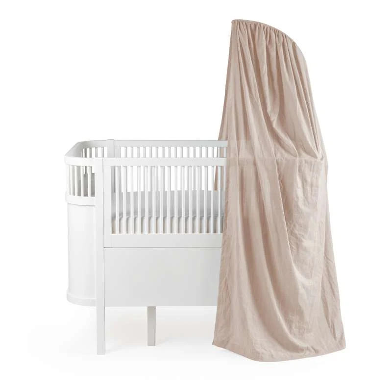 Glow---Dark Sebra Bed canopy - Sky - Birchbark Rose