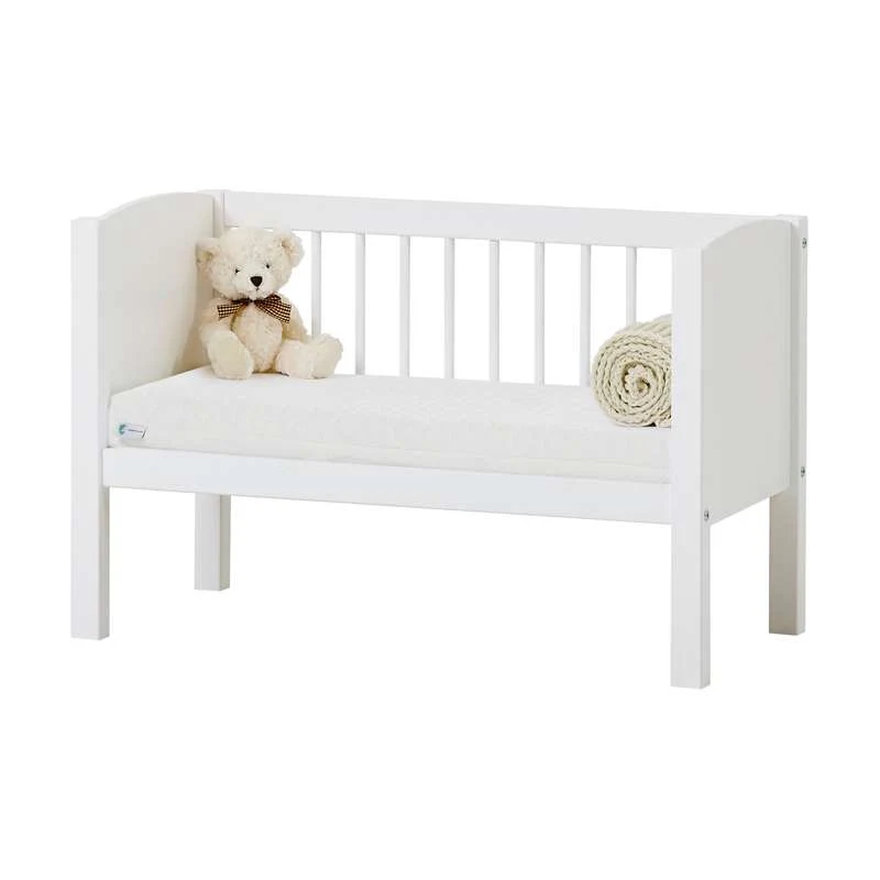 Hoppekids Vugge m. ECO Dream Madras - 40x80 cm. - Hvid